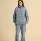 Floral Quilted Women Pajama in snow Colors