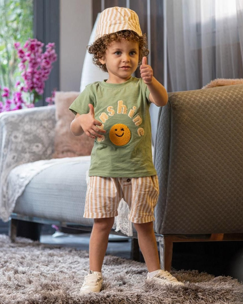 Sunshine pajamas my children Baby T -shirt and shorts