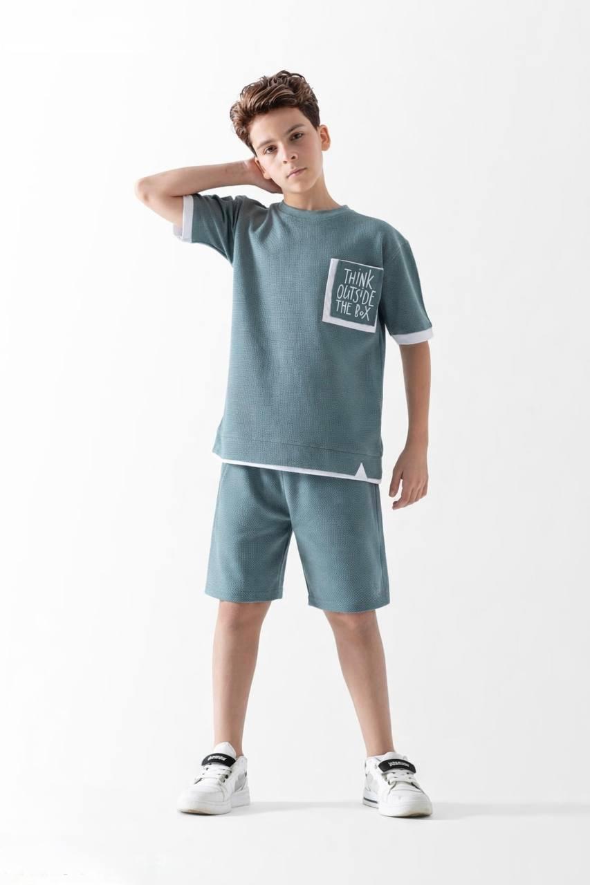 Think outside the box طقم جونيور أولادى