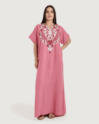 Half-Sleeve Embroidered Dacron Shirt 6