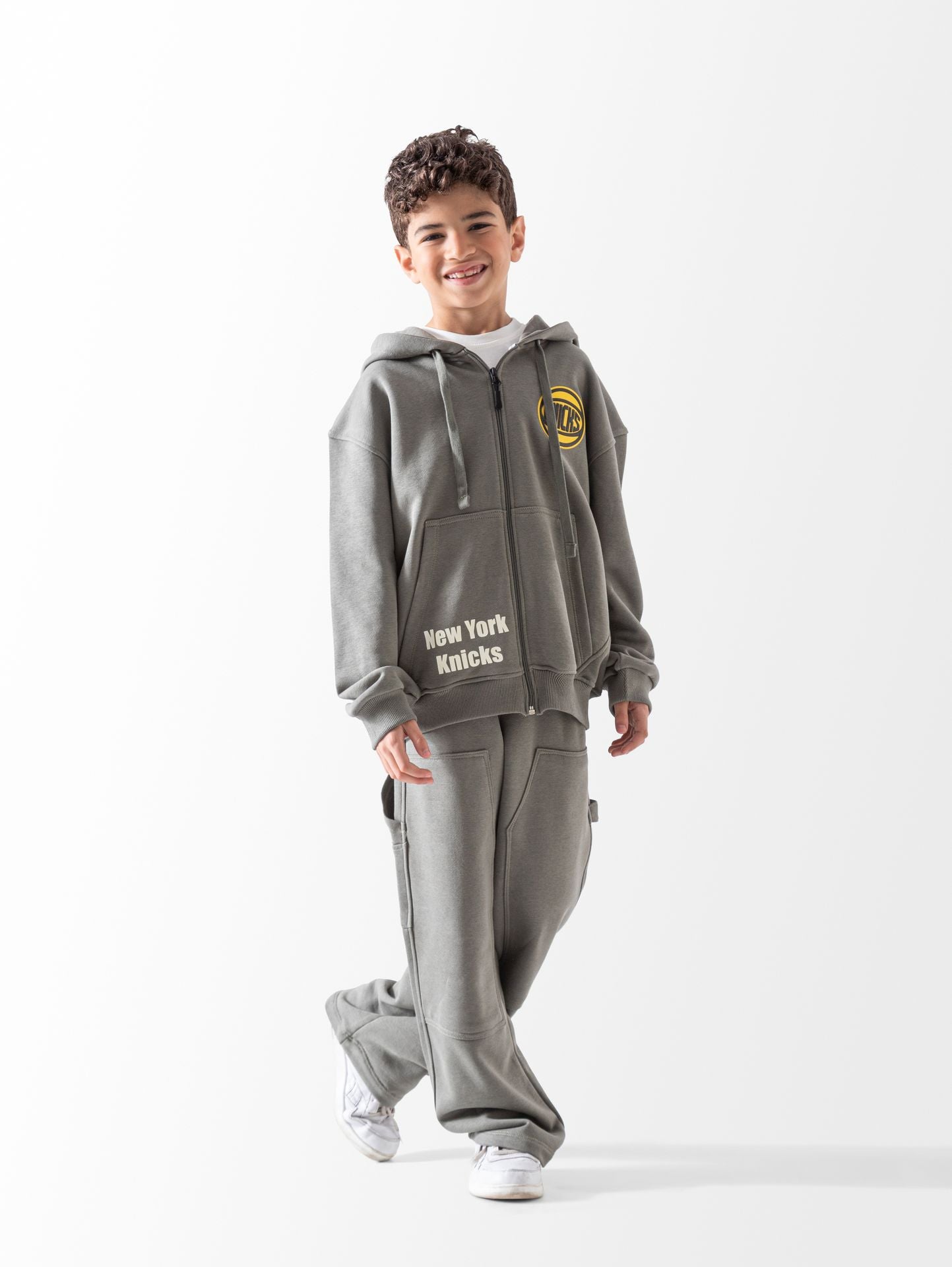 طقم كيدز اولادى خريفى نيويورك نيكس 3