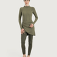 Women burkini 2 pieces