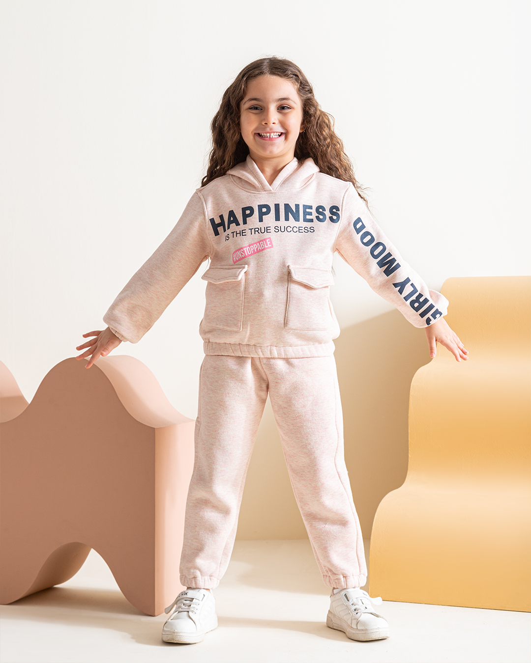 happiness is the true success Girls' pajamas