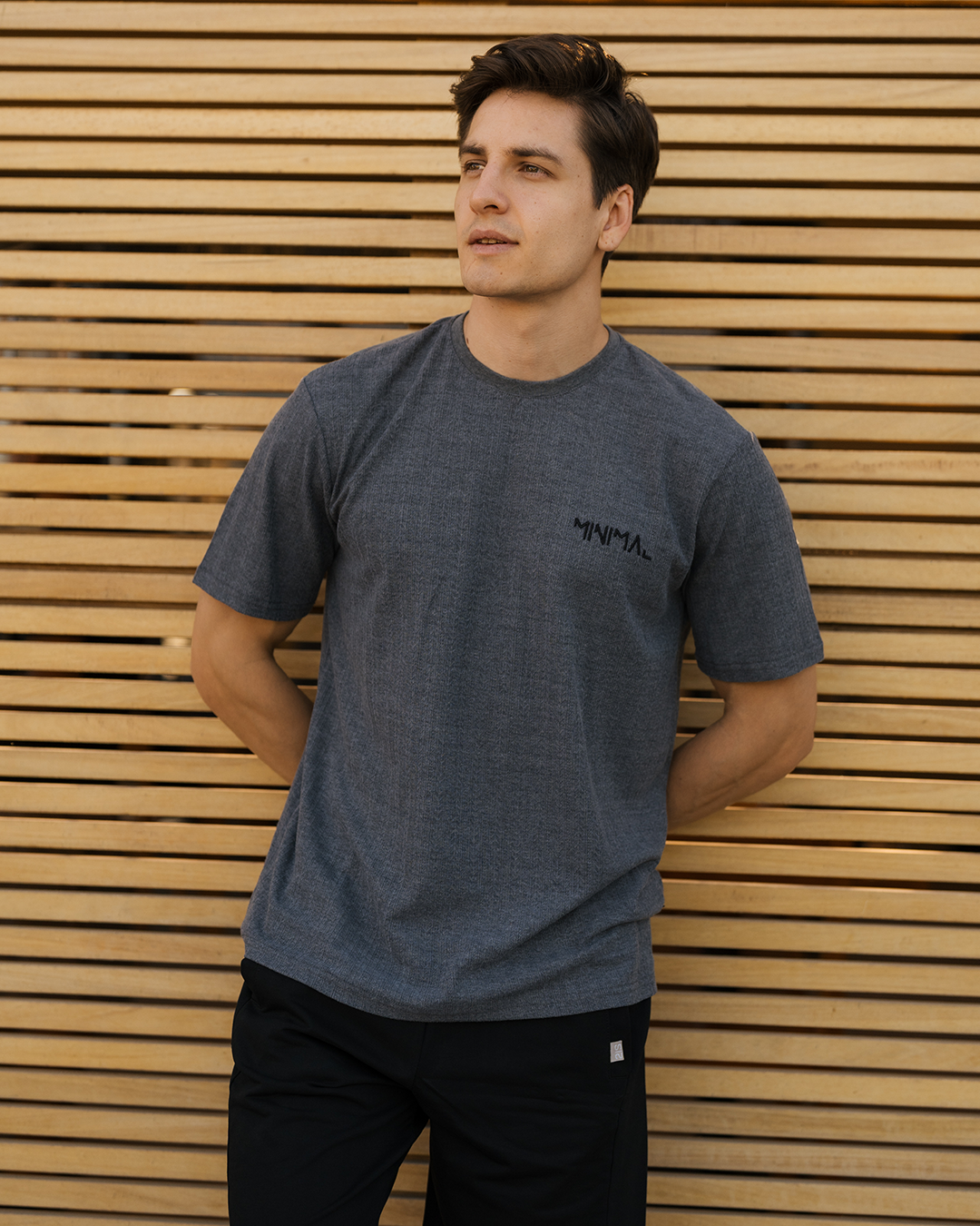 Minimal بيجاما رجالي نُص كُم