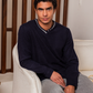 Men's navy blue pajamas