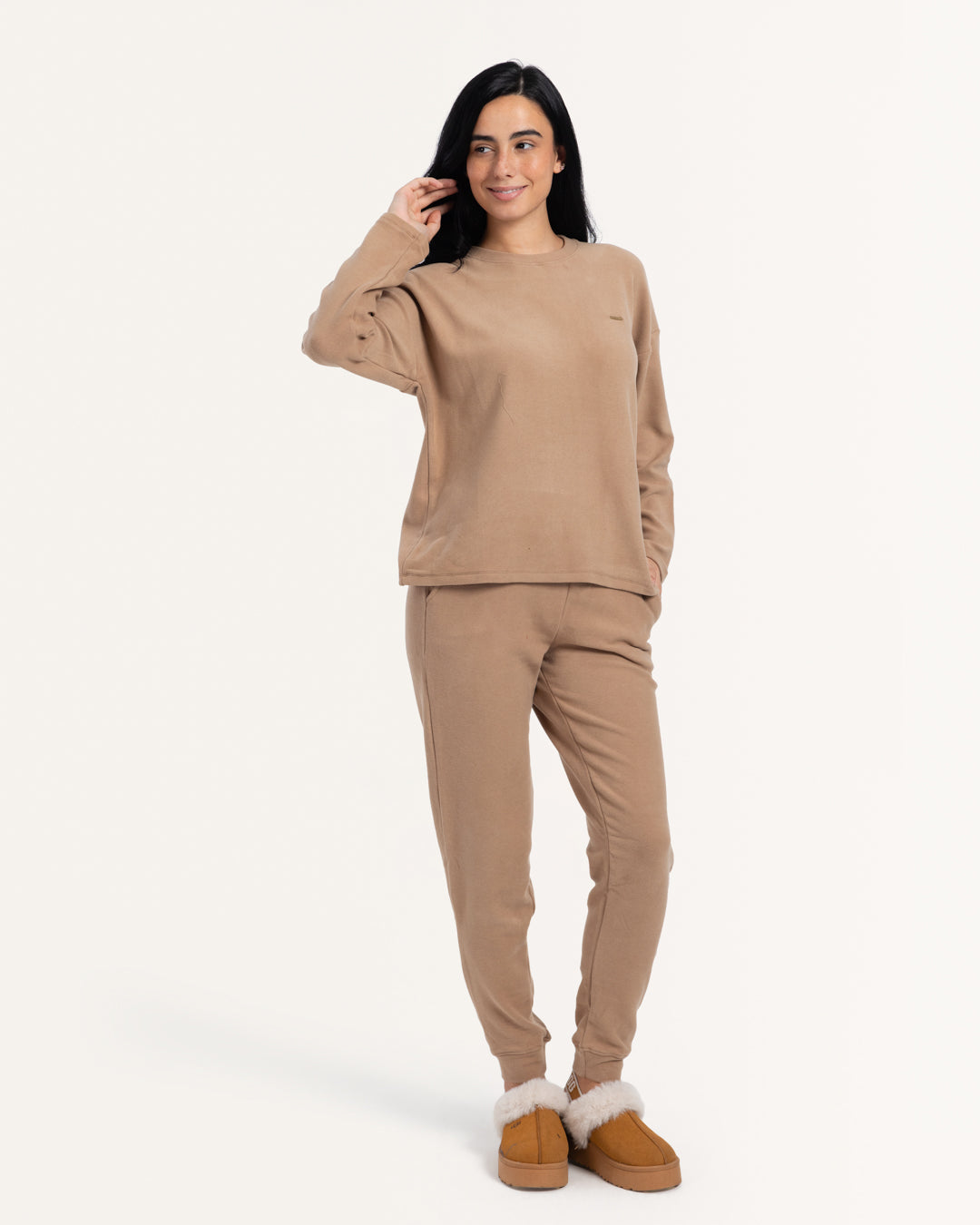 بيجاما بنطلون وتوب كُم طويل خريف