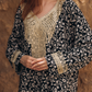 Floral viscose shirt with embroidered sleeves 12