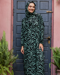 أسدال حريمى فسكوز مشجر