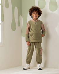 Cool kid بيجاما اولادي بكم و بنطلون بقصه