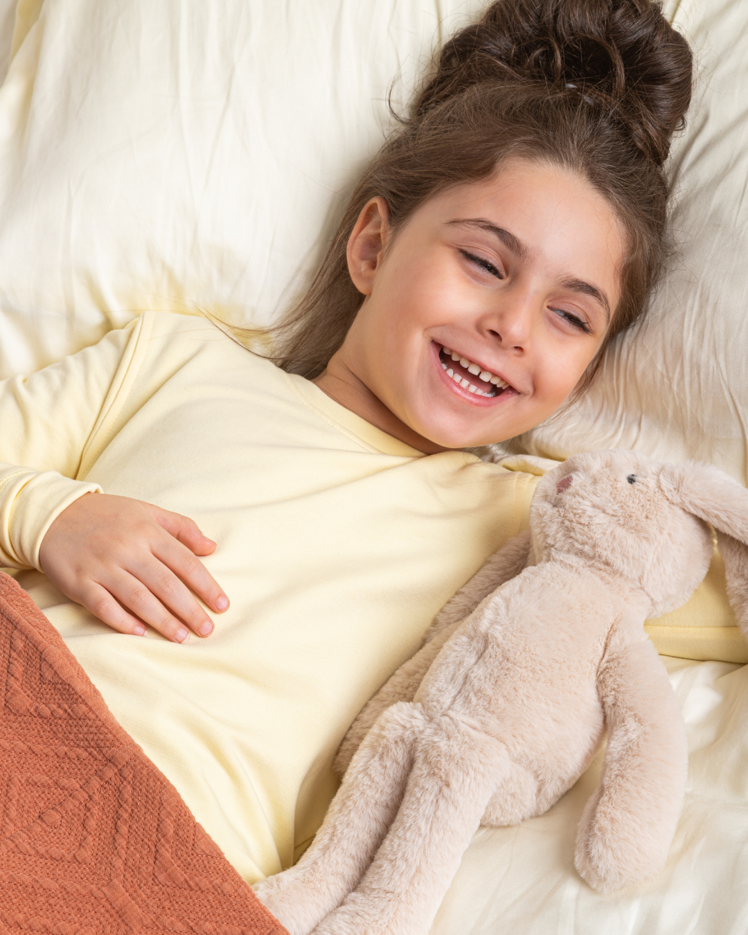 Ribbed children's warmer set