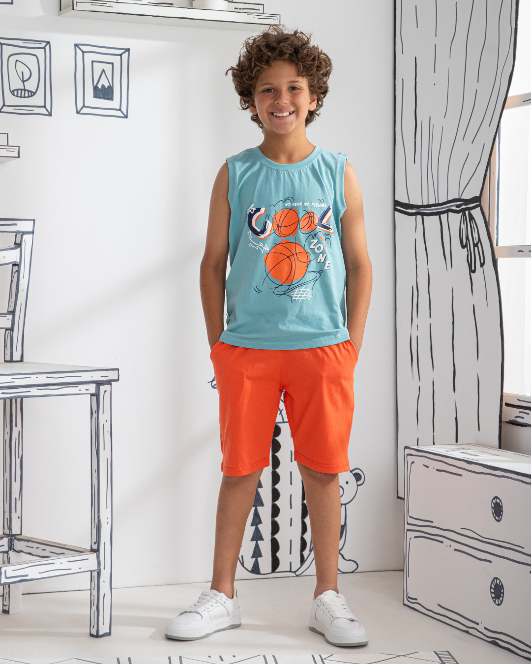 Cool Zone بيجامه اولادي طباعة