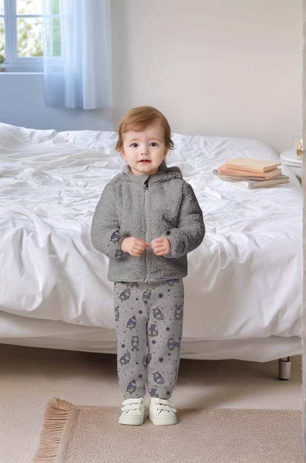 Penguin baby بيجاما بيبي اولادي هايدي 3 قطع