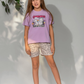 Girls' Garfield pajama shorts