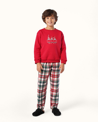 Santa Crew Mini Elf  Pajamas