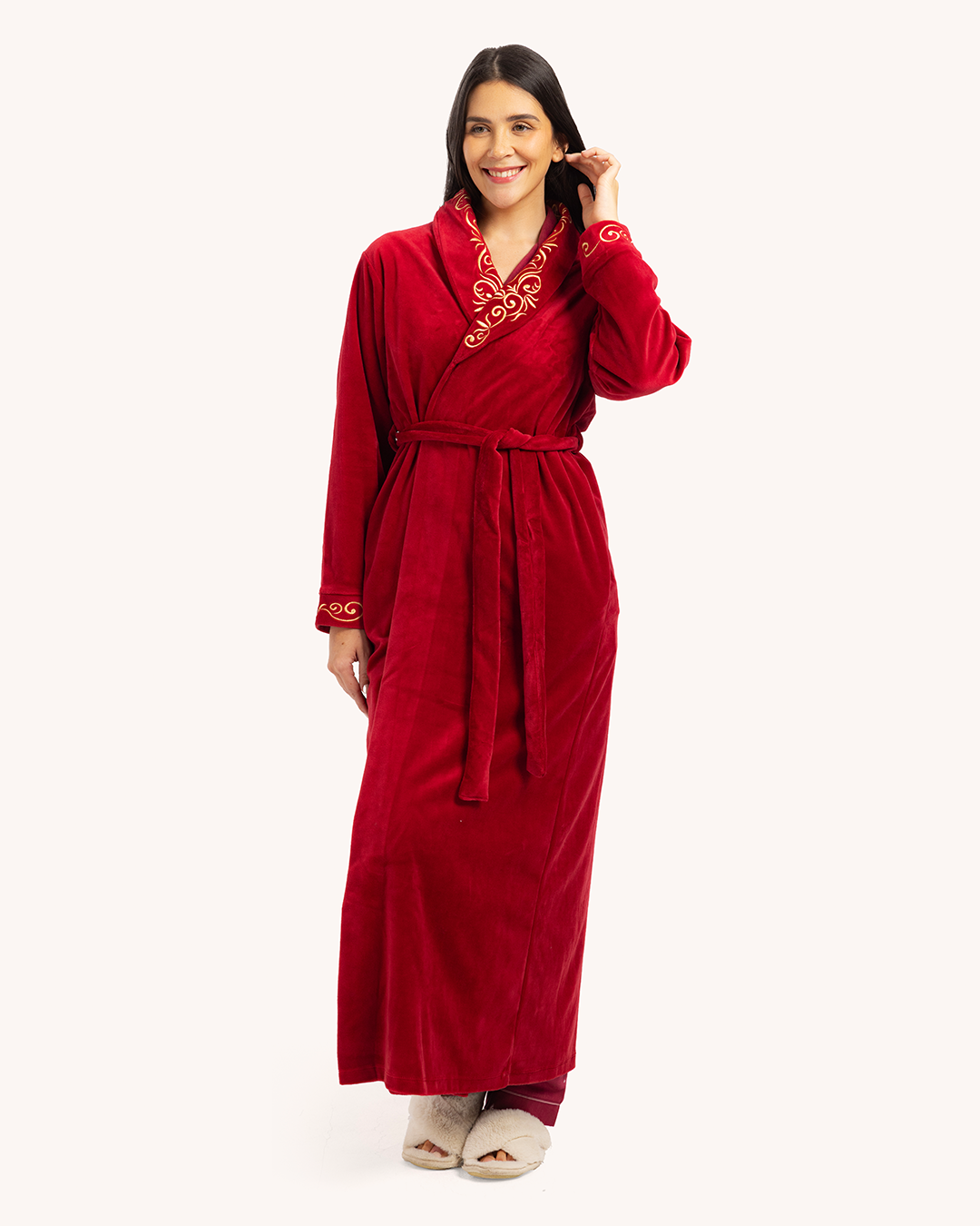 روب حريمي كول شال قطيفة