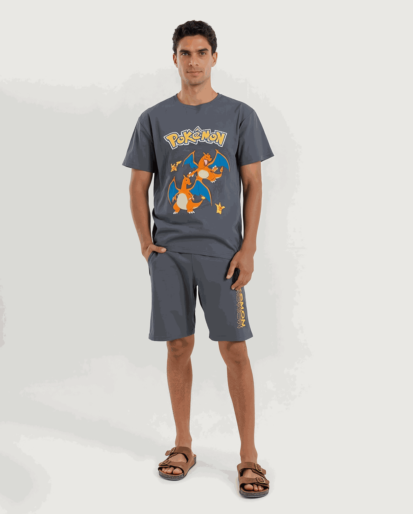 PokémonPyjama homme with short and short legs
