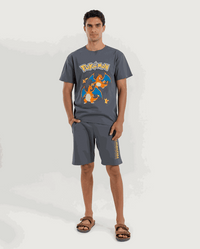 PokémonPyjama homme with short and short legs