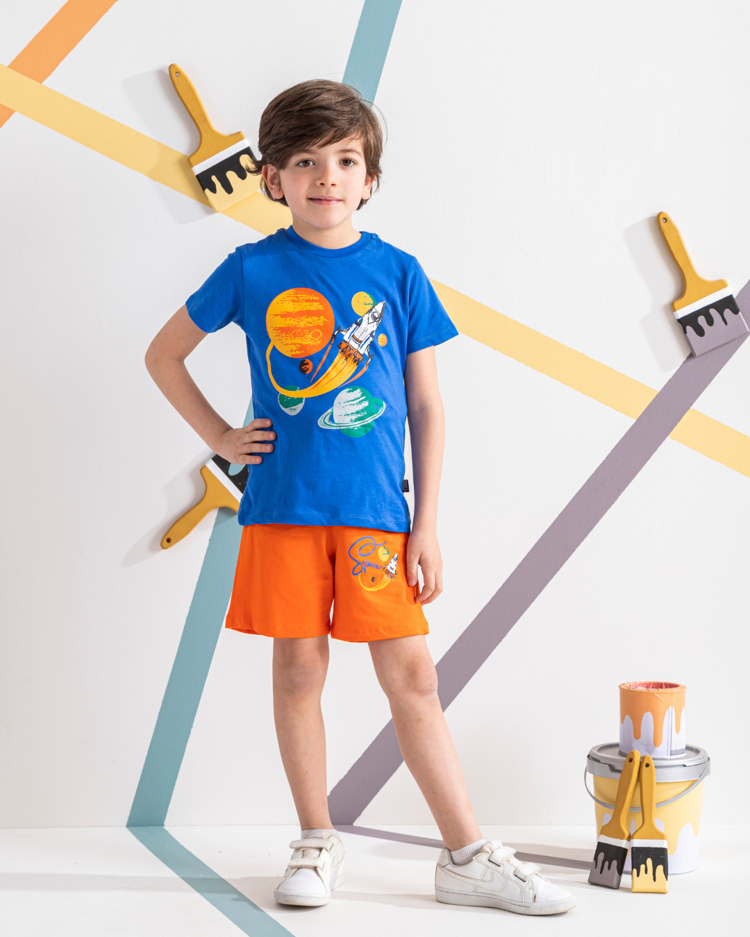 SPACE Pajamas for my boys, space