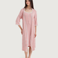Short Women's Jalabiya with Robe and Print