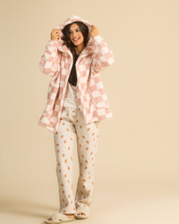 Cute Gingerbread Women 3 pieces Pajama