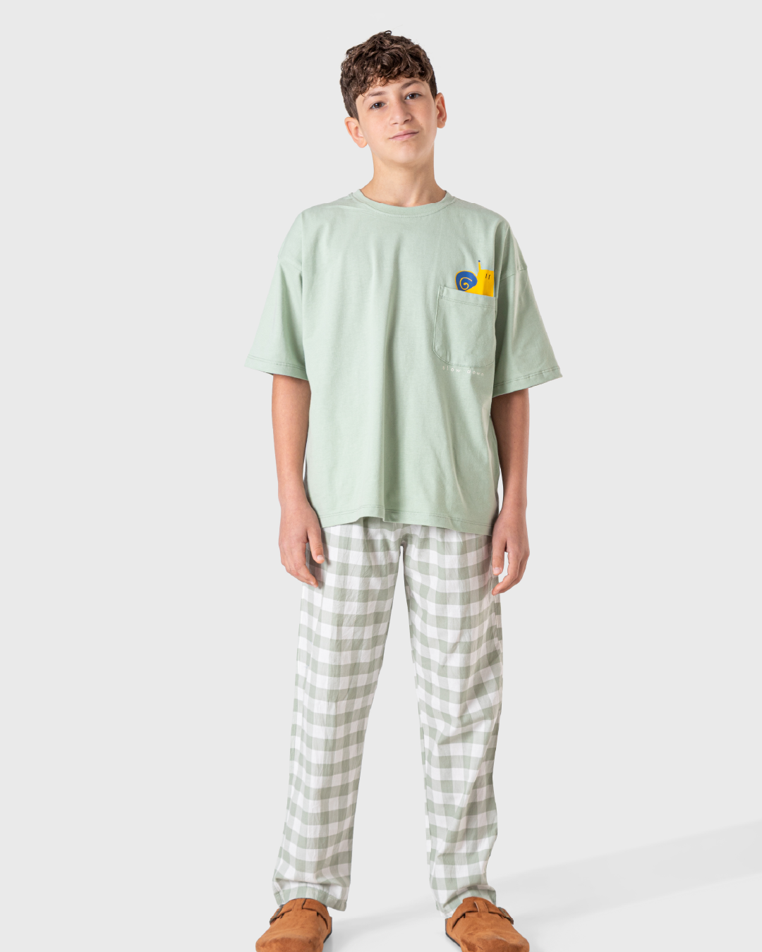 بيجاما أولادي بألوان فاتحة