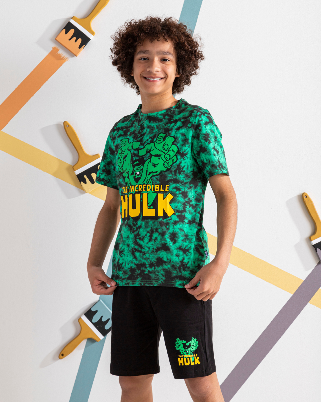 HULK بيجامه اولادي شورت