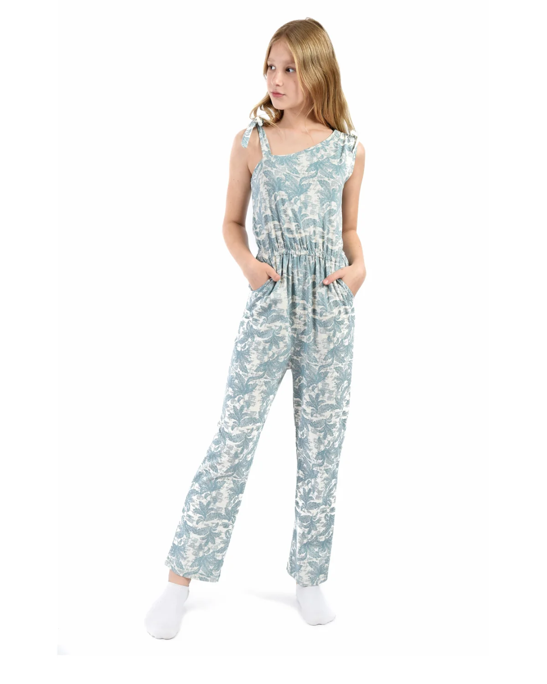 Indian  بيجامه بناتي تيشرت كت وشورت مطبوع