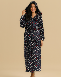 روب حريمى طويل بولار قلوب