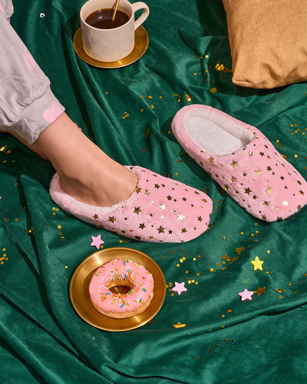 شبشب حريمي ستارز فويل