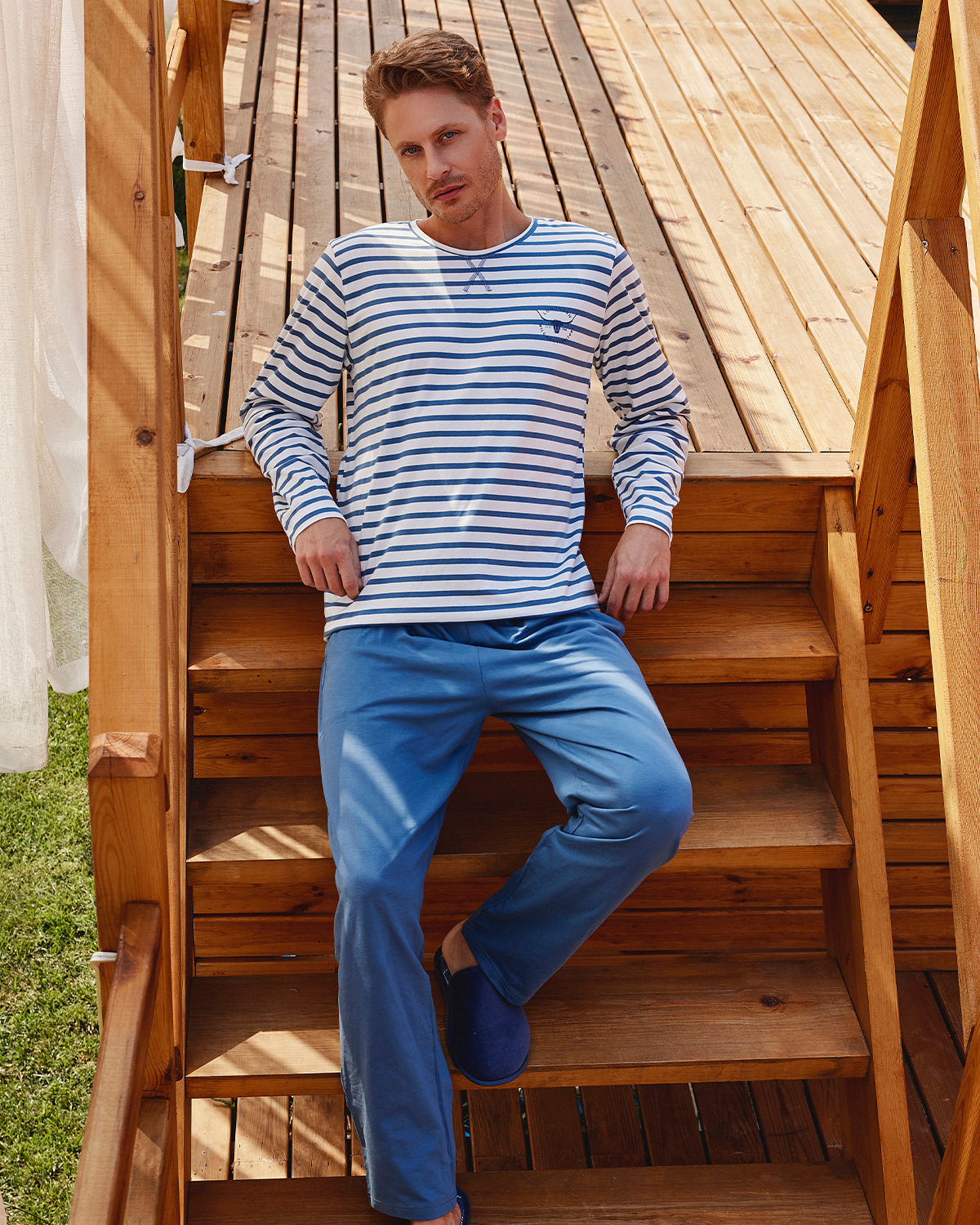 تيشيرت رجالي مقلم