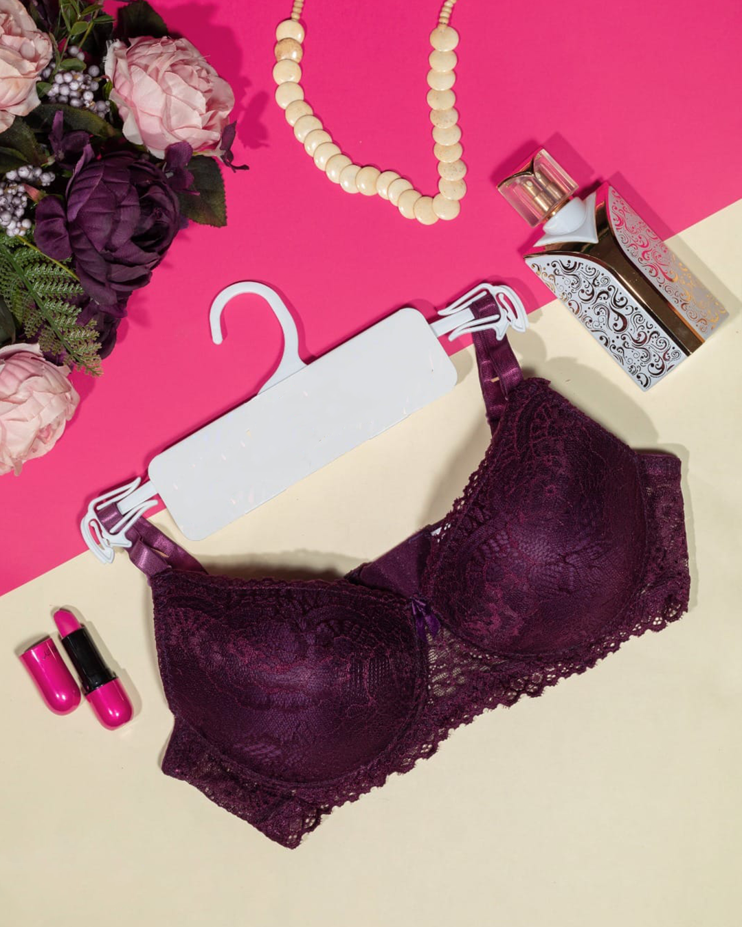 برا حريمي دانتيل