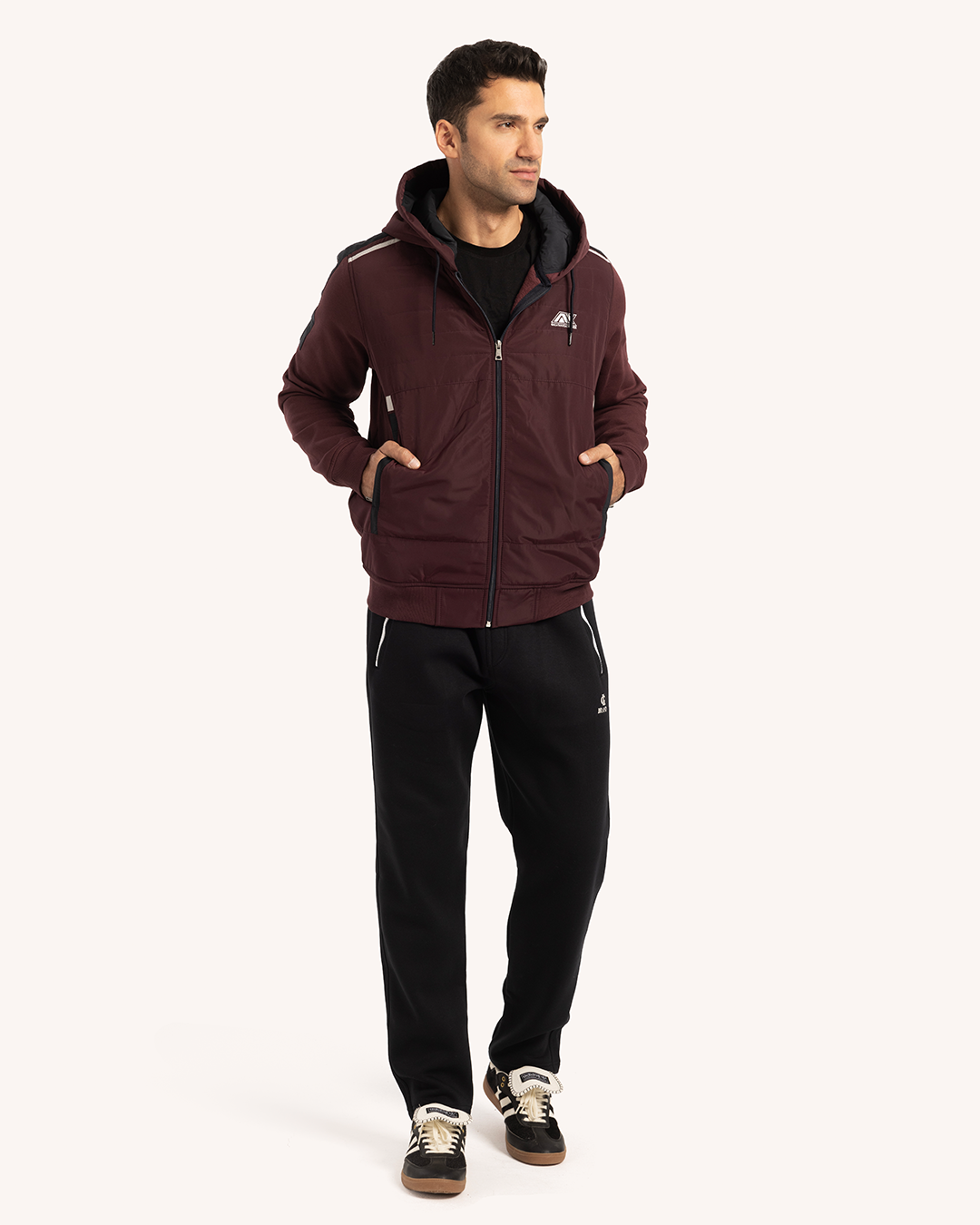 ترينج رجالى ياقة سوستة