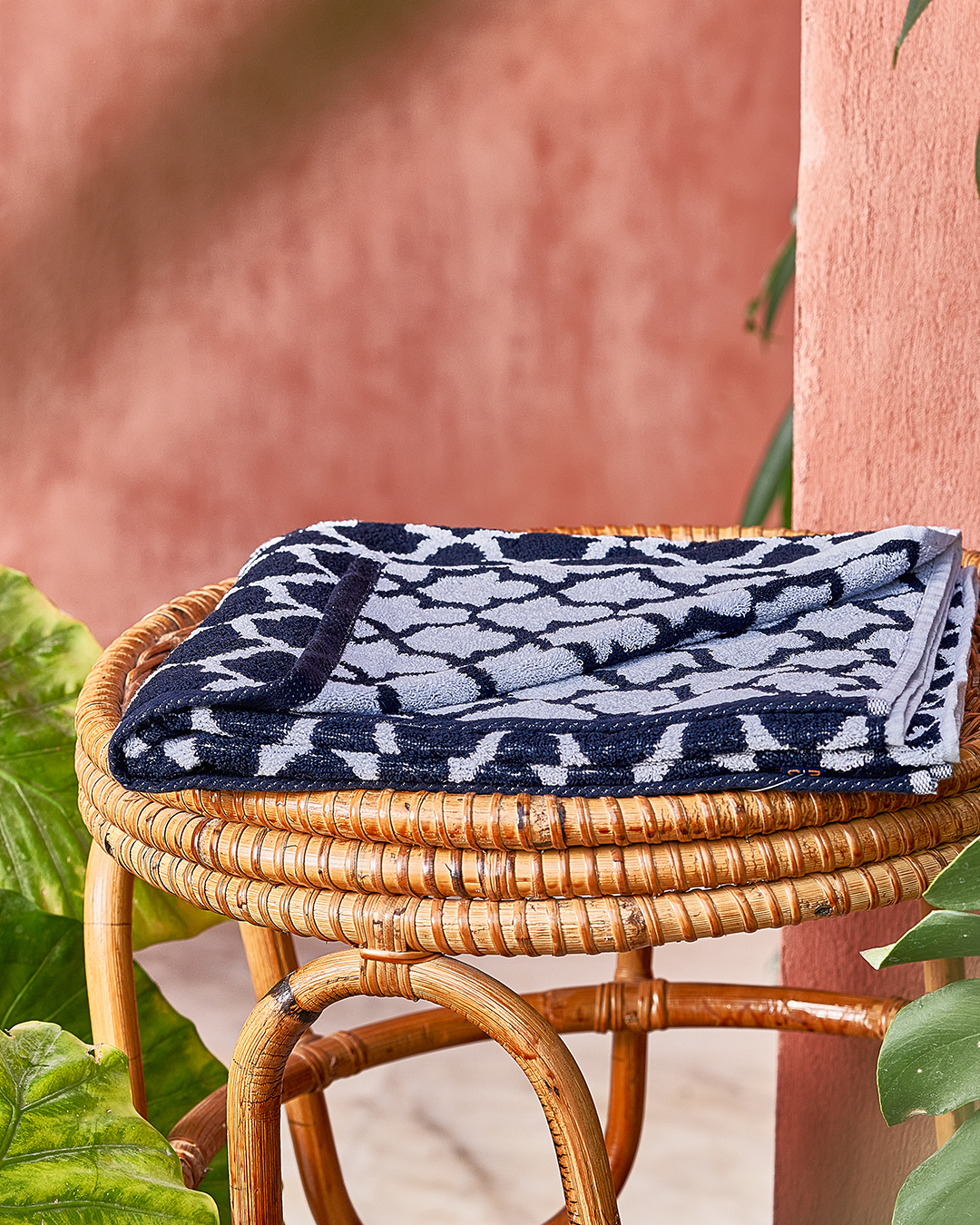 Moroccan tile towels 70 * 140 cm
