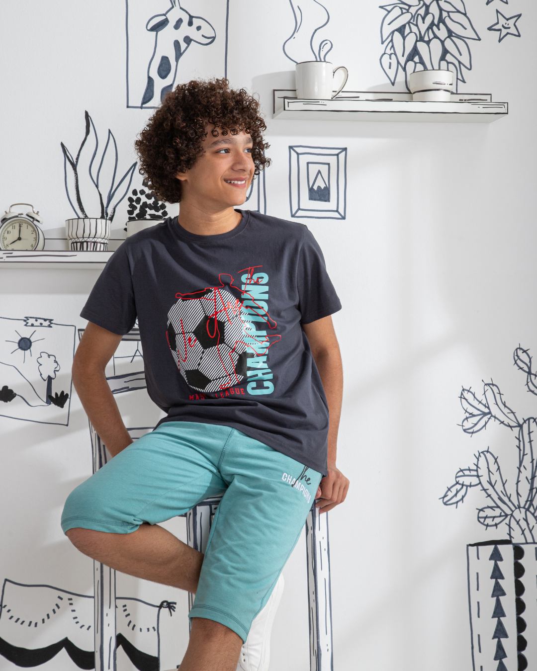 Champion بيجامه اولادي طباعة