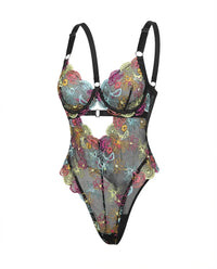 BS une Chemise en Dentelle Transparent Coeur Ouelf