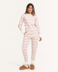 بيجاما جاكارد جينجير بريد