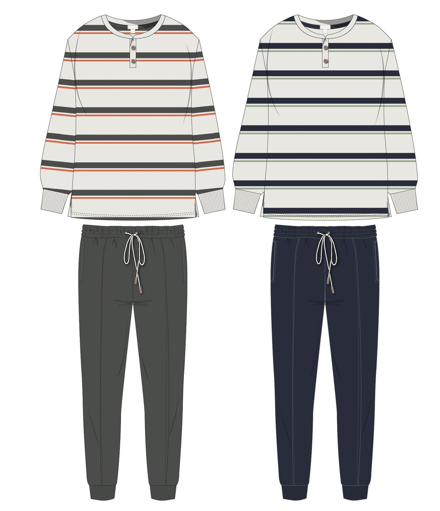 The perfect stripe Men Pajama