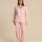 Heart stripe Women Classic Pajama