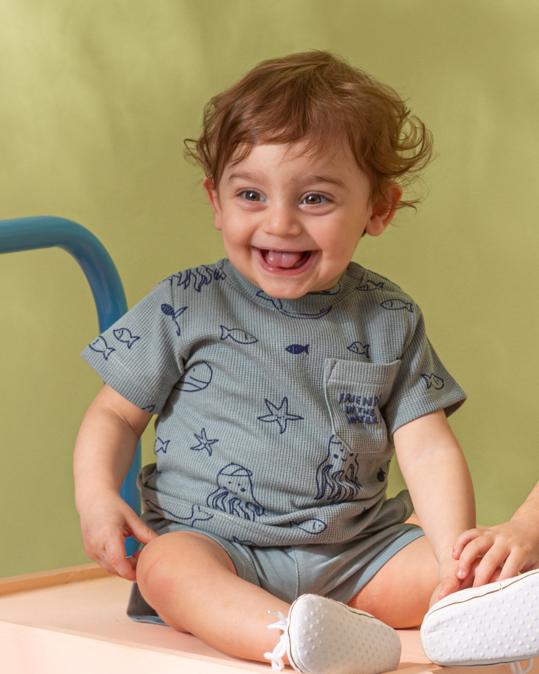 Friends In The Water NB بيجامه اولادي بيبي