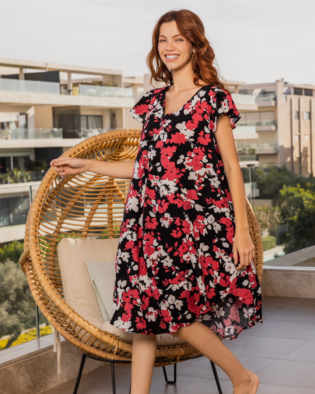 132 short viscose shirt