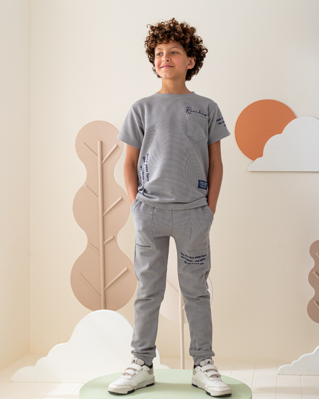 relax بيجاما اولادي تيشرت و بنطلون