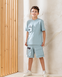 Boys' pajamas with zipper pocket