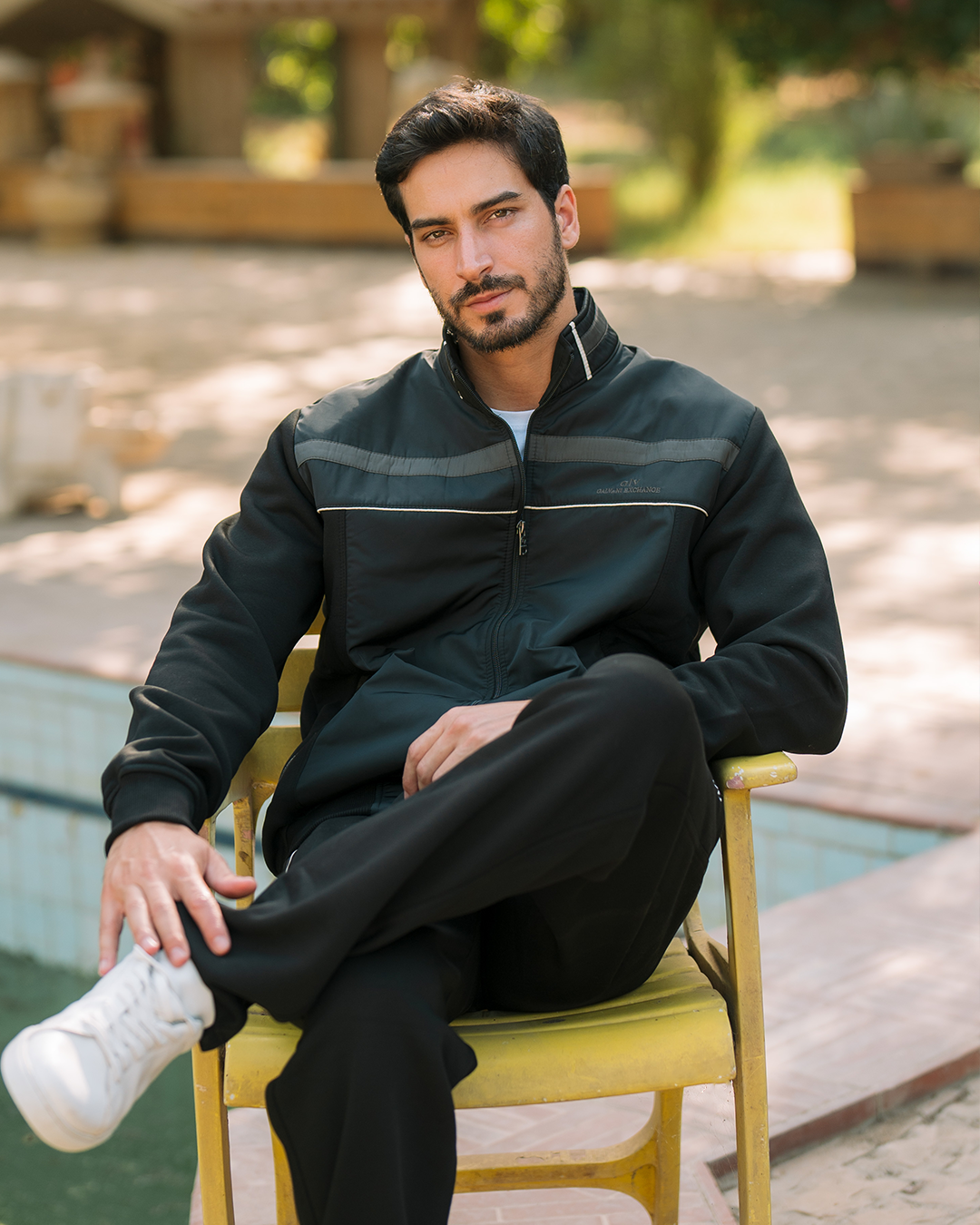 G/V GALVANI بيجامه رجالي ياقة وبسوسته مفتوح وبجيوب