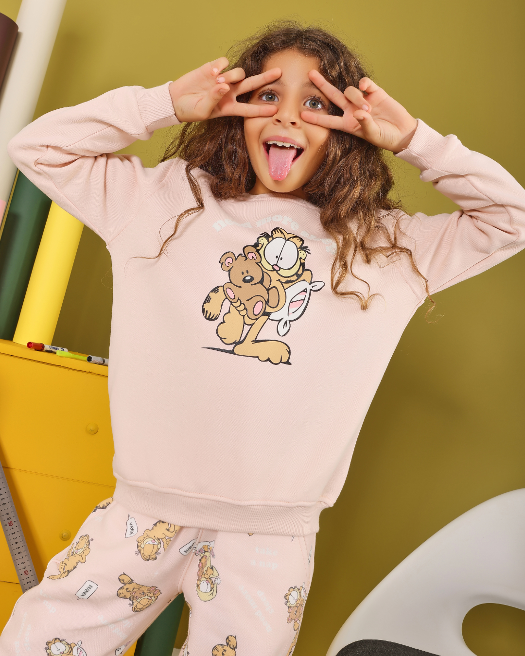 Girls' pajamas, Gerfield jersey