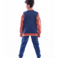 Stay StroNg Boys Pajama Jacket + Printed Pants