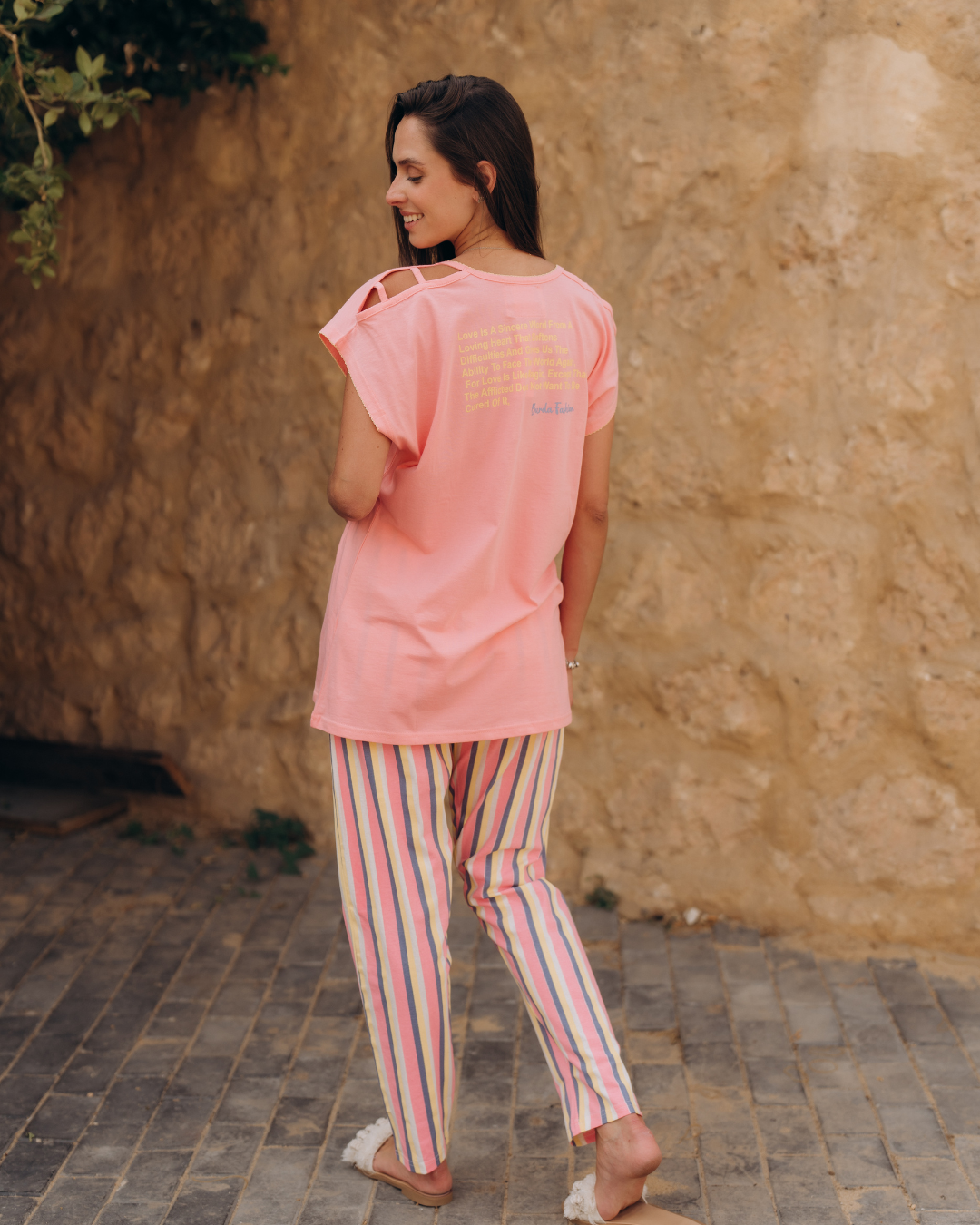 burda fashion بيجامه حريمي بنطلون