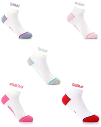 شراب سوكيت بناتي ايام الاسبوع باك 5 قطعة