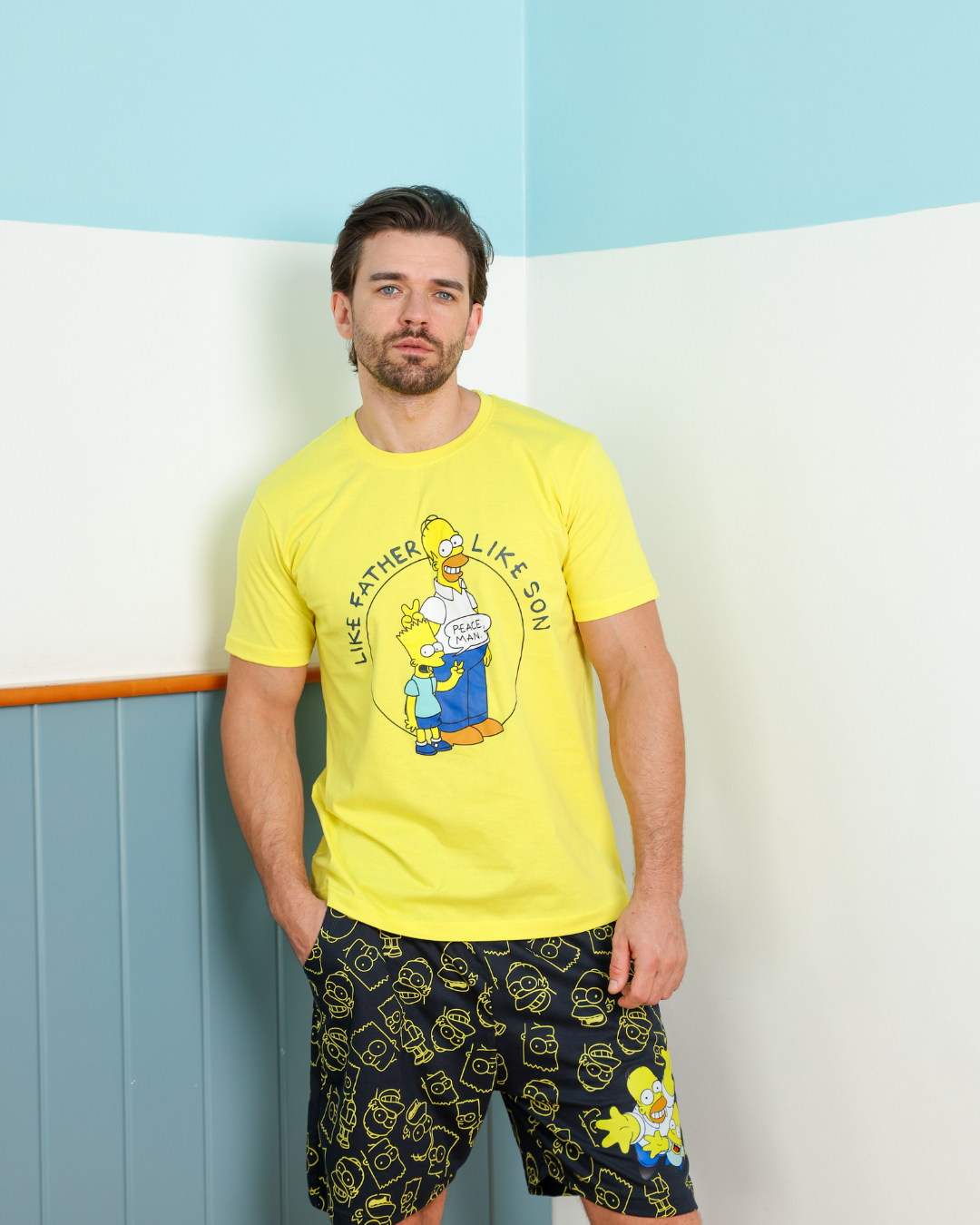 Simpsons بيجاما رجالي