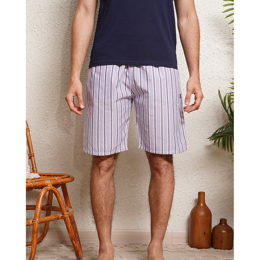 شورت رجالي مقلم فيلا