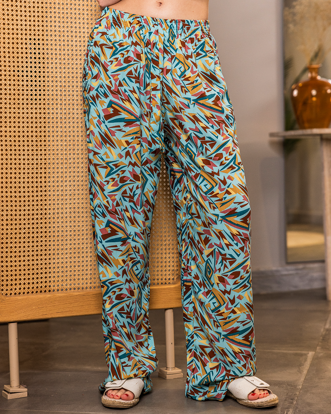 بنطلون فسكوز حريمي الوان